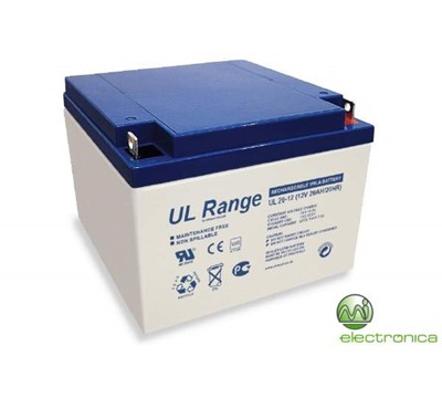 BATERIA ULTRACELL UL 26Ah 12V