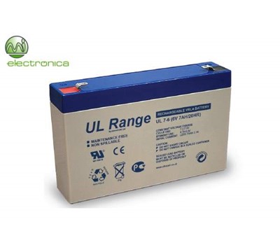BATERIA ULTRACELL UL 7Ah 6V