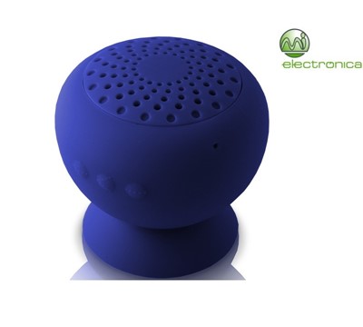 COLUNA BLUETOOTH WATERPROOF MF-600 AZUL ESCURO