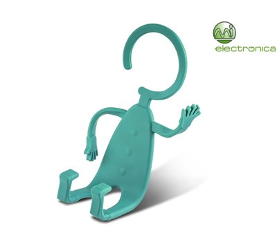 SUPORTE HOLDER SILICONE SMARTPHONE TURQUESA