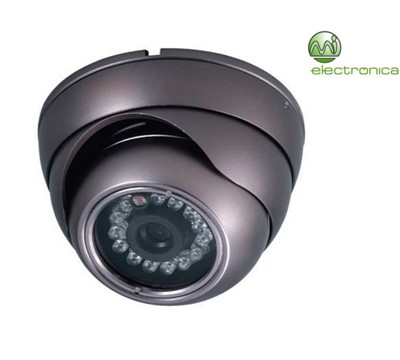 CAMARA AHD DOMO ANTIVANDÁLICA 1.0MP/960H/3.6mm C/ OSD PRETA