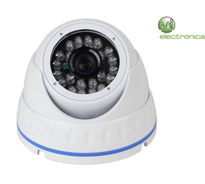 CAMARA AHD DOMO ANTIVANDÁLICA 1.0MP/960H/3.6mm C/ OSD BRANCA