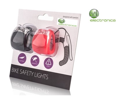 PACK 2 LANTERNAS LED BIGGER PARA BICICLETA