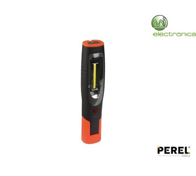 LANTERNA RECARREGAVEL DE LED COB 3W - 7 LED PEREL