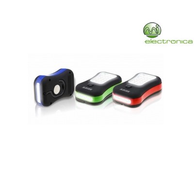 LANTERNA COR VERDE DE 28 LEDs - HAEGER FLASH LED II