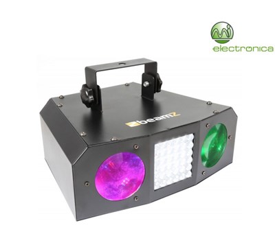 PROJECTOR EFEITOS LED DUPLO 92 RGB + STROBE 45 LEDs - URANUS