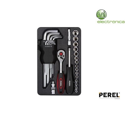 CONJUNTO DE FERRAMENTAS 28X PEREL