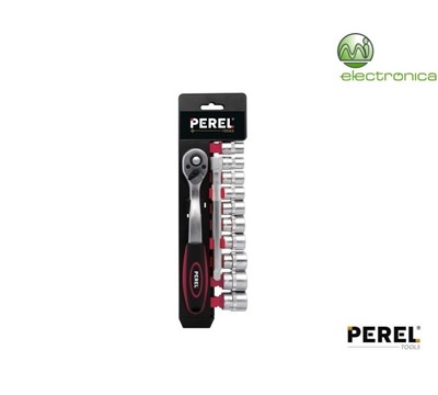 CONJUNTO DE CHAVES DE ROQUETE 3/8" 12X PEREL