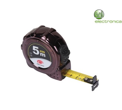 FITA MÉTRICA EM CAIXA ABS C/ CAPA UV 5M