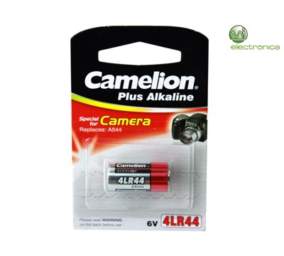 PILHA 4LR44 BP1 PLUS ALKALINE CAMELION