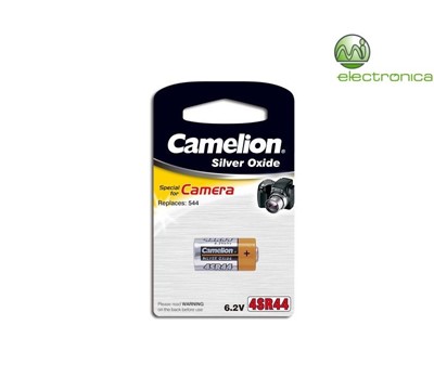 PILHA 4SR44 BP1 SILVER OXIDE CAMELION