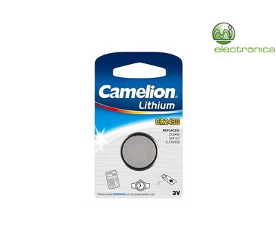 PILHA LITHIUM 3V CR2430 BP1 CAMELION