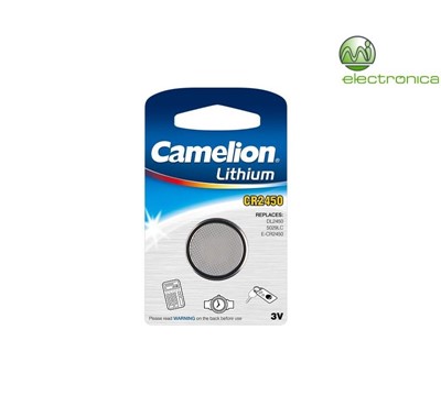 PILHA LITHIUM 3V CR2450 BP1 CAMELION