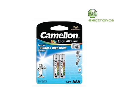 PILHA LR03 AAA BP2 DIGI ALKALINE CAMELION