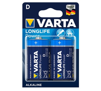 BLISTER 2X PILHA VARTA HIGH ENERGY LR20 D