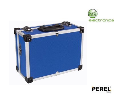 CAIXA DE FERRAMENTAS EM ALUMÍNIO 320x230x150 mm AZUL PEREL