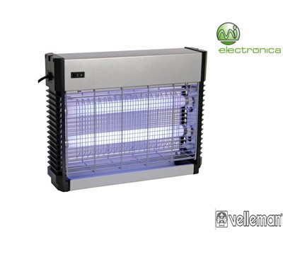 ELECTROCUTOR DE INSECTOS 2x10W VELLEMAN