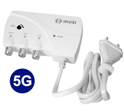 ATP200 IKUSI AMPLIF. APARTAMENTO 2x 25dB LTE 5G