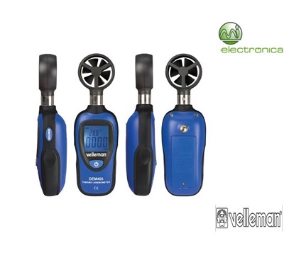 MINI TERMÓMETRO-ANEMÓMETRO DIGITAL VELLEMAN