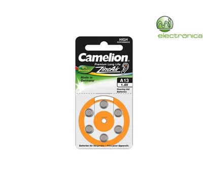 PILHA CAMELION ZINCAIR A13 BP6