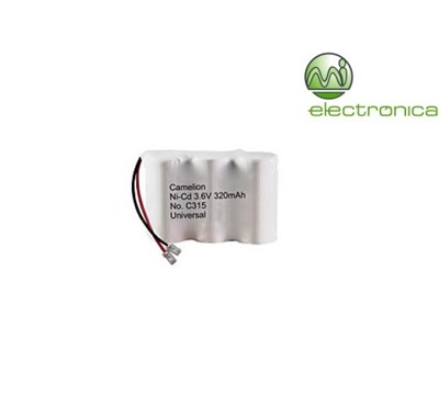 BATERIA NI-CD C315 3NC-2/3AA 320mA BP1 CAMELION