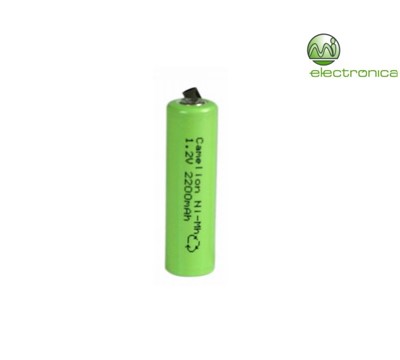 BATERIA NI-MH R06 MIGNON AA 2200mA BP1 C/ PATILHA CAMELION