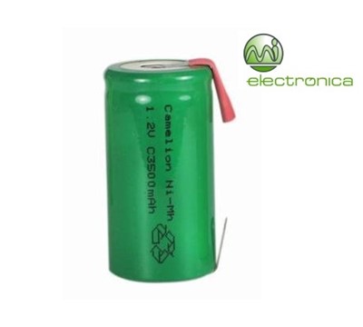 BATERIA NI-MH R14 3500mA BP1 C/ PATILHA CAMELION