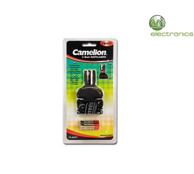 LANTERNA CABEÇA 3W ULTRA-LUMINOSO C/ ZOOM CT-4007 CAMELION
