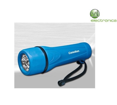 LANTERNA DE BORRACHA 6 LED PT6L2D-2R20PBP CAMELION