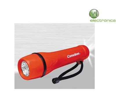 LANTERNA DE BORRACHA 3 LED PT3L2AA-2R6PBP CAMELION