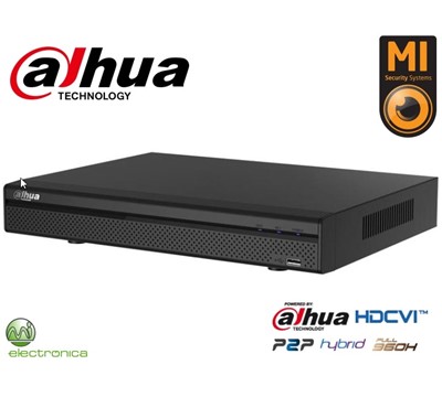 DVR HYBRID D-LITE 8CH H.264 SÉRIE HD-CVI 720P C/ ALARME
