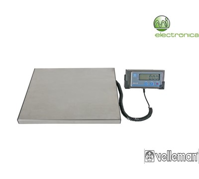 BALANÇA C/ VISOR DIGITAL 120kg/50g VELLEMAN