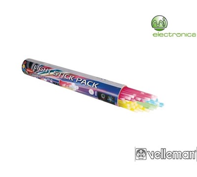 KIT TUBOS LUMINOSOS -4 CORES- Ø0.5X20CM (50PCS/CX) VELLEMAN