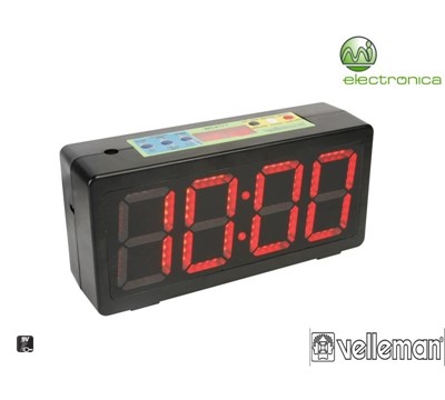 TEMPORIZADOR-CRONÓMETRO/RELÓGIO VELLEMAN