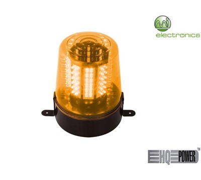 LUZ ROTATIVA DE ADVERTÊNCIA 12V LARANJA VELLEMAN