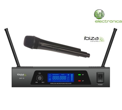 KIT MICROFONE WIRELESS DIGITAL  1 CANAL UHF 864,90 Mhz