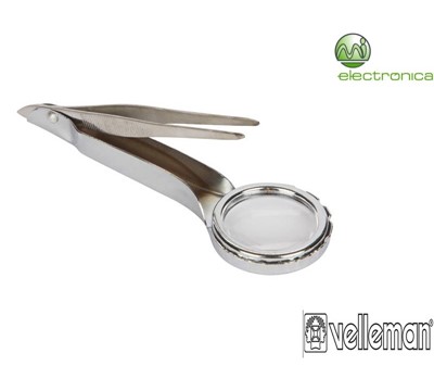 LUPA C/ PINÇAS - 6x - VELLEMAN
