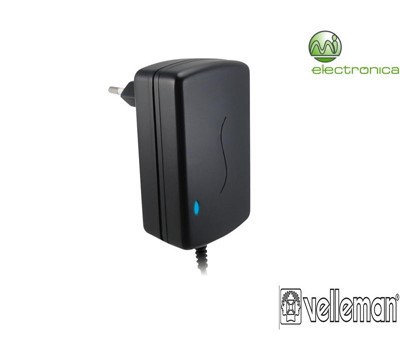 ALIMENTAÇÃO COMPACTA COMUTADA UNIVERSAL - SAÍDA: 9 A 24VDC - 24W VELLEMAN