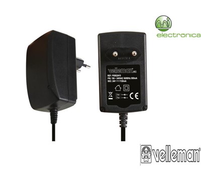 ALIMENTAÇÃO COMPACTA COMUTADA 24VDC 1120mA 27W VELLEMAN