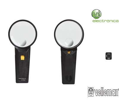 LUPA COM ILUMINAÇÃO VELLEMAN