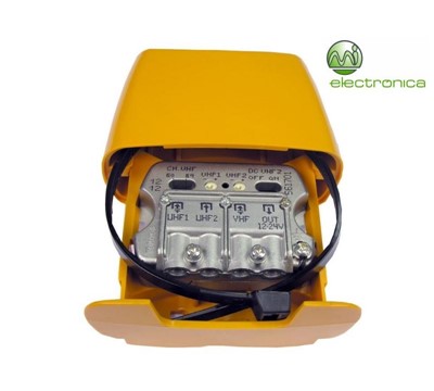 AMPLIFICADOR 3Ent:UHF(dc)-UHF-VHFmix