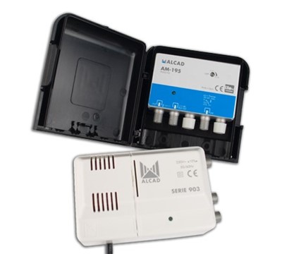 KIT AMPLIFICADOR ALCAD 1 X UHF 700MHz 5G
