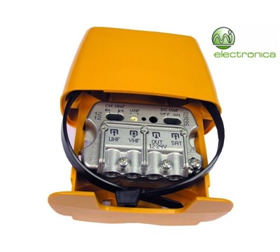 AMPLIFICADOR 3Ent:UHF-VHFmix-FImix(dc)