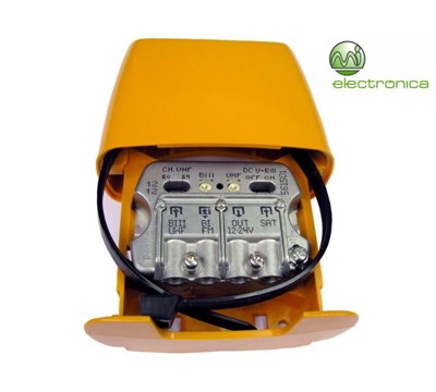 AMPLIFICADOR 3Ent:BIII/UHF(dc)-FMmix-FImix(dc)