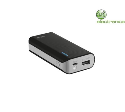POWER BANK TRUST PRIMO 4400 PORTABLE CHARGER BLACK