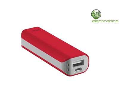 POWER BANK TRUST PRIMO 2200 PORTABLE CHARGER RED