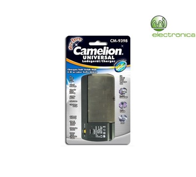 CARREGADOR UNIVERSAL CM-9398 CAMELION
