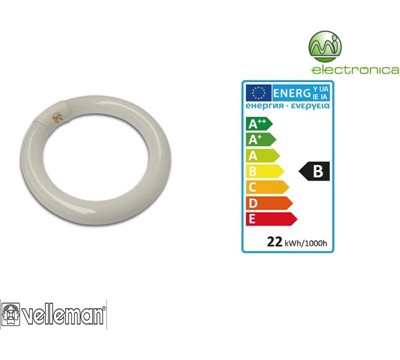 TUBO FLUORESCENTE CIRCULAR 22W PARA VTLAMP2