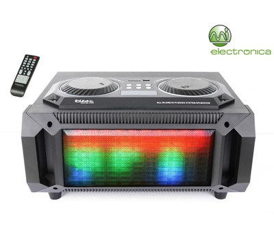 SISTEMA SOM PORTÁTIL 2.1 200W USB/BT/FM/REC