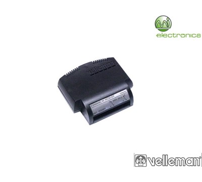 CONJUNTO MÓDULO RECEPTOR RF 2 CANAIS C/ COMANDO VELLEMAN